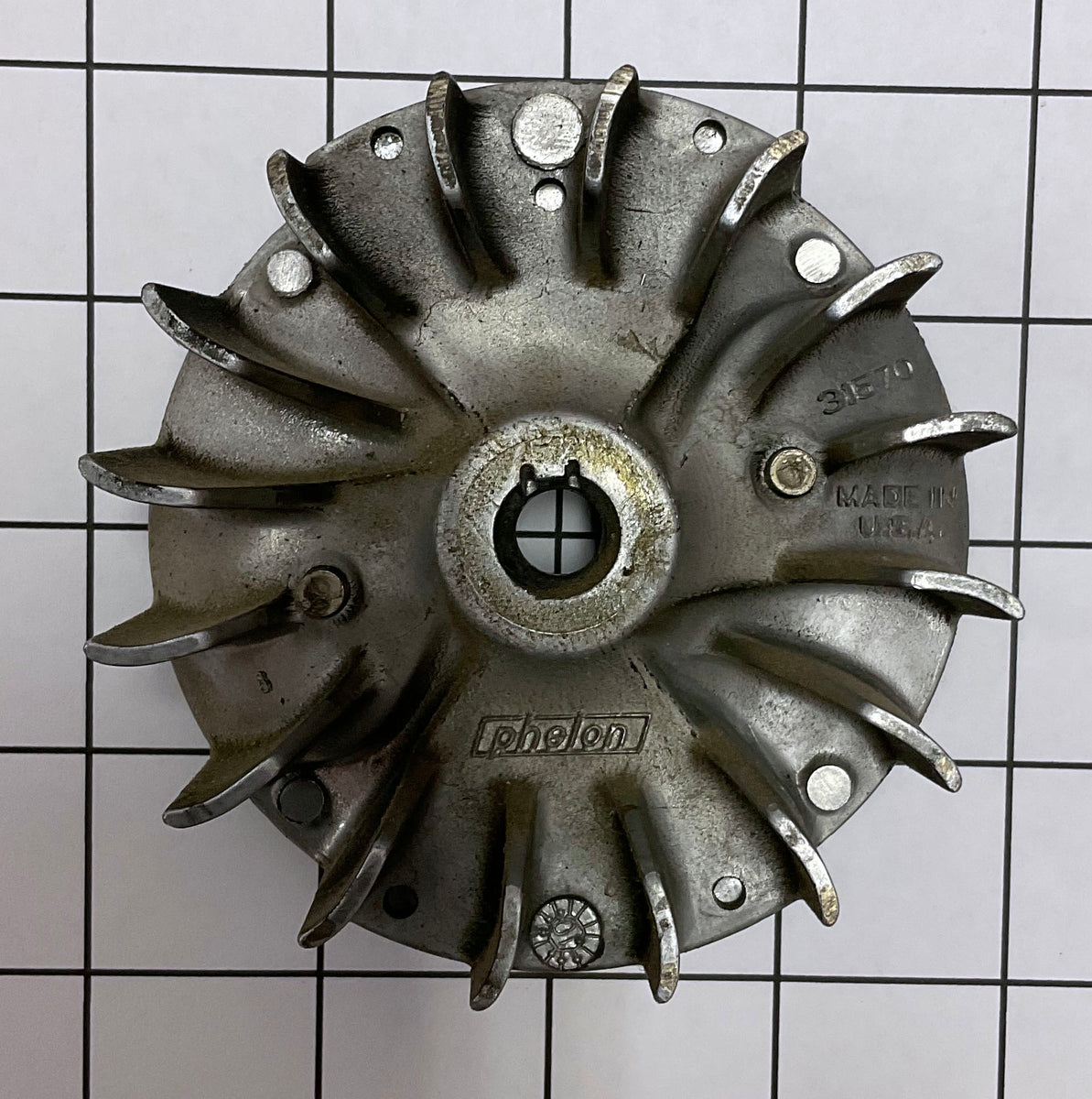 Flywheel - Craftsman 944-518252 Blower - 545221701 - *Used - Fair 