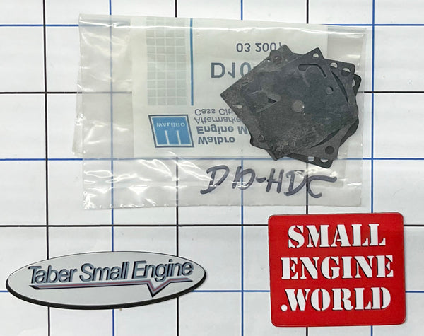 102-01-2105 Walbro Carburetor Diaphragm & Gasket Kit - D10-HDC