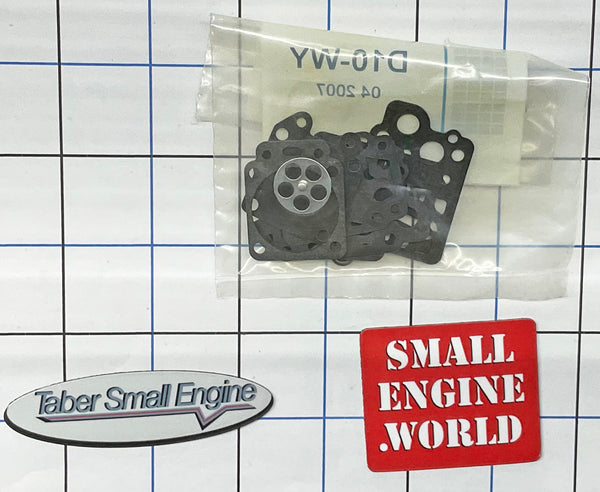 102-01-2106 Walbro Carburetor Diaphragm & Gasket Kit - D10-WY