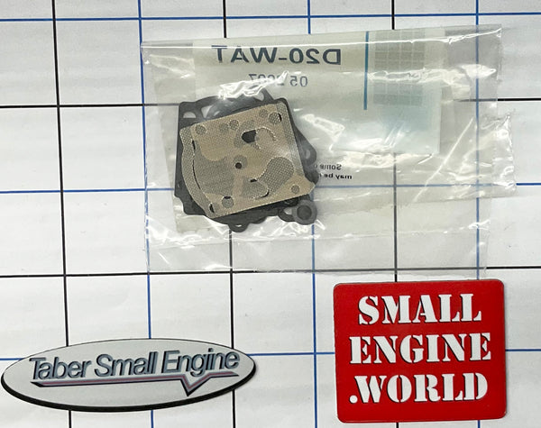 102-01-2111 Walbro Carburetor Gasket & Diaphragm Kit - D20-WAT