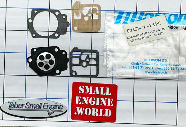102-01-2144 Tillotson Diaphragm/Gasket Kit - DG-1HK