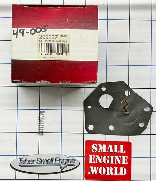 102-01-4001 Briggs & Stratton Pump/Choke Diaphragm Kit - 49-005