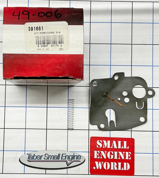 Briggs & Stratton Pump/Choke Diaphragm Kit - 49-006