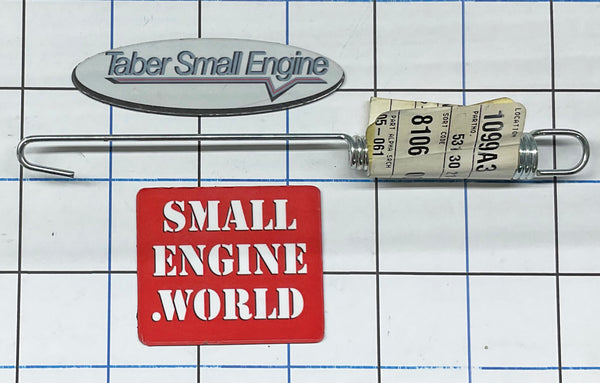 103-01-0326 Clutch Spring - 15.55cm (6 1/8") Length, 701-2122YP