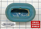 103-02-0141 - Paper Air Filter - Length 10.16cm (4") x Width 6.35cm (2 1/2") x Height 5.71cm (2 1/4") - Oregon 30029