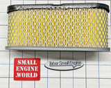 103-02-0202 Air Filter - Length (7-1/4") x Width (2-7/8") x Height (2-1/4") -  Oregon 30-049