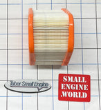 103-02-0171 - Air Filter Cartridge - Length 3-1/4"x  Width 3-1/2" x Height 2-3/8" - Briggs and Stratton 595853