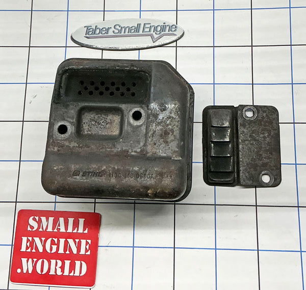 Muffler with Cover - 1130 140 0600 & 1130 145 2900 - *Used - Fair or Better*