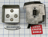 Muffler Assembly with Guard & Gasket  - 308990003 - *Used - Fair or Better*