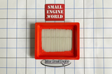 103-02-0092 - Air Filter - Length 4-1/4" x  Width 3-1/2" x  Height 1/2" - Kohler 1408315S