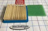 103-02-0088 - Air Filter Set - Length 4" x Width 4" x Height 3/4" - Kohler 1508301S