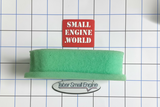 103-02-0107 - Pre-oiled Foam Filter - Length 5-1/4" x Width 3-5/8" x Height 1-3/8" - Oregon 30907