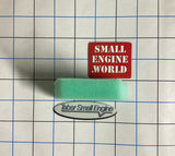 103-02-0074 - Air Filter -Length 2-58"X Width At Narrow E 2-3/16" X Width At Wide E 3-3/8" - Oregon 55515