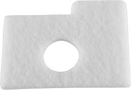 103-02-0019 - Felt Air Filter - Length 2-1/5" x 3-1/2" x Hole 1" - Stihl 11301240800