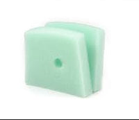 103-02-0035 - Foam Air Filter - Length upper 2” x Length bottom 2 1/2” x Width 2” x ID Hole 5/16” - Husqvarna 537 186 301