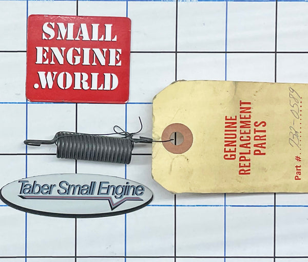 103-01-0289 Extension Spring - 6.35cm (2 1/2") Length, 732-0589