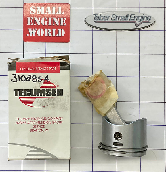 Piston & Rod Assy - Tecumseh OEM - 310285A
