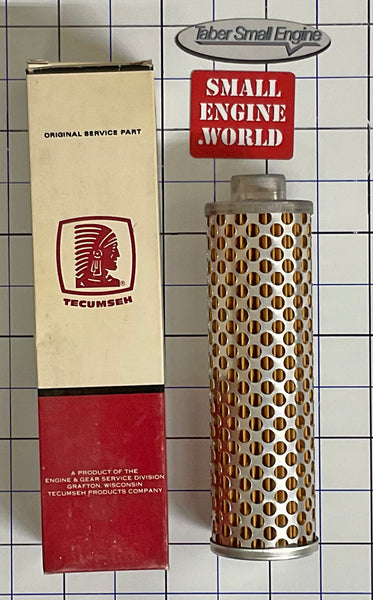 103-02-0179 - Air Filter Cartridge - LENGTH 7-1/4" x OD: 2" x NECK LENGTH 5/8" x OD 1" - Tecumseh 35102