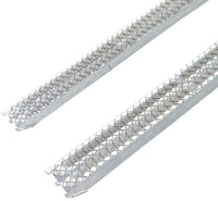 Yutrax TX105 Silver 226cm (89") Aluminum Arch Ramps - Pair, 680.4kg (1500lb) Capacity