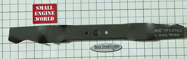 104-01-0208 Lawn Mower Blade-55.72cm (21 15/16"), 98-005