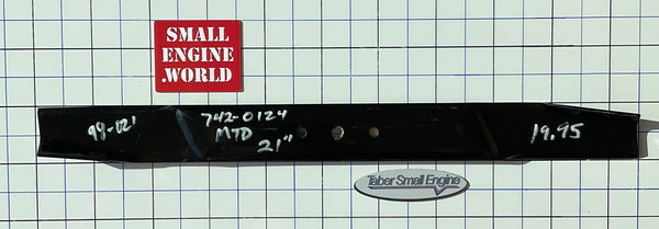 104-01-0215 Lawn Mower Blade- 53.34cm (21"), 98-021